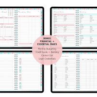 Faded Memory UNDATED Digital Planner - Image 7