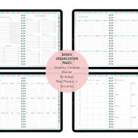 Faded Memory UNDATED Digital Planner - Image 5
