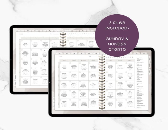 Social media marketing calendar - Image 8