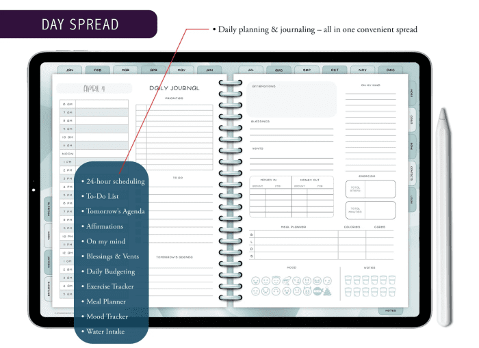 Caribbean UNDATED Life Planner - Image 9