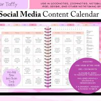 Social Media Calendar
