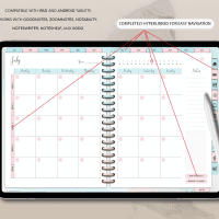 Faded Memory UNDATED Digital Planner - Image 2