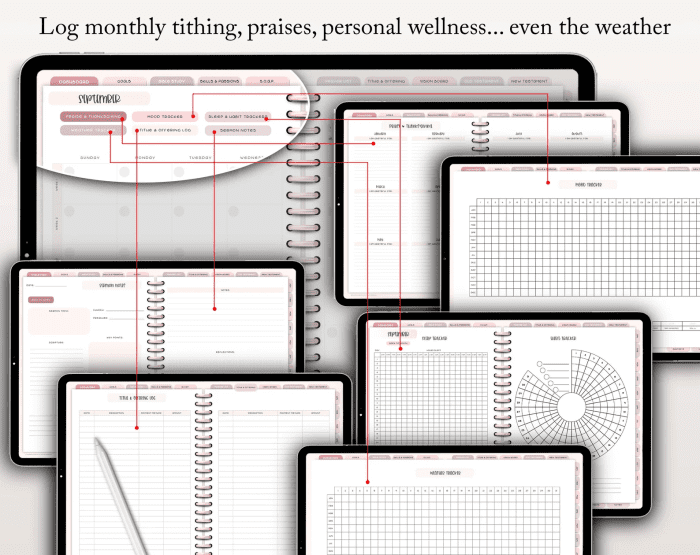 Undated Faith Planner - Image 6