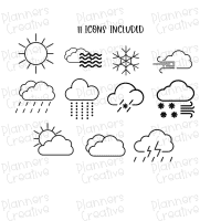 Weather Tracker Printable - Image 2
