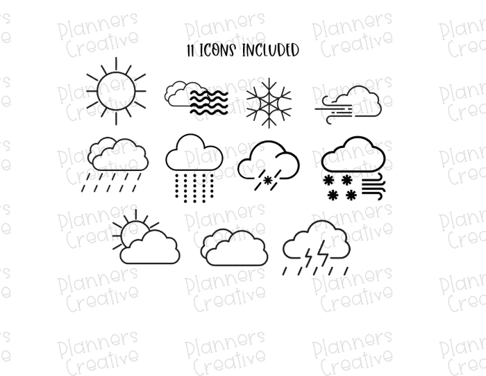 Weather Tracker Printable - Image 2