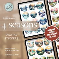 All Seasons Digital Stickers