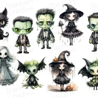 Gothic Halloween Stickers - Image 4