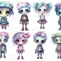 Pastel Goth Stickers - Image 4