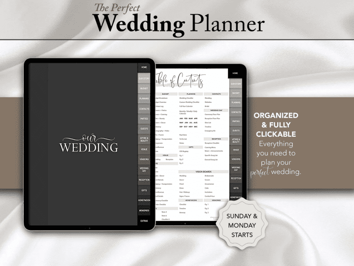 Digital Wedding Planner