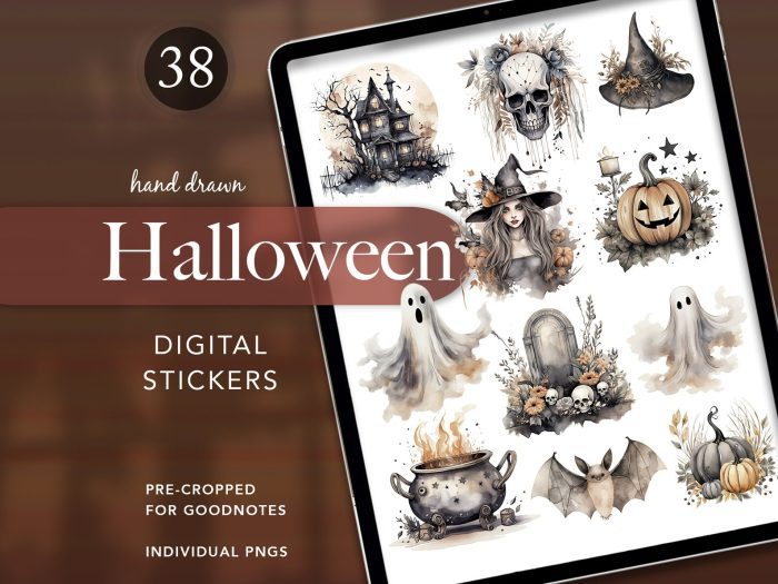 Halloween Digital Stickers