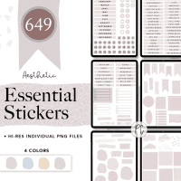 Aesthetic Digital Stickers