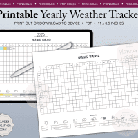 Weather Tracker Printable