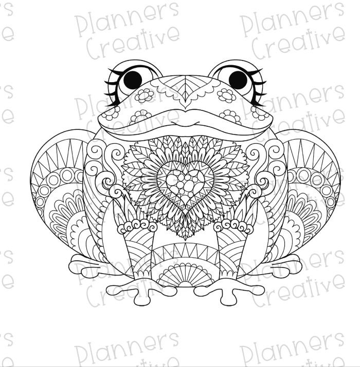 Zen Zoo Coloring Pages - Image 3