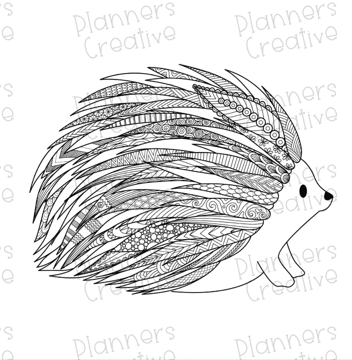 Zen Zoo Coloring Pages - Image 4