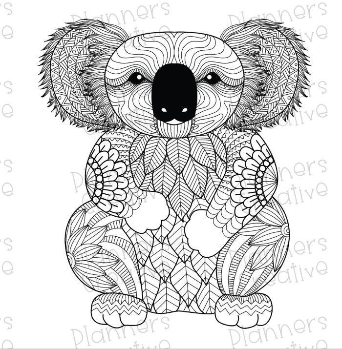 Zen Zoo Coloring Pages - Image 5