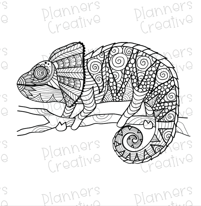 Zen Zoo Coloring Pages - Image 6