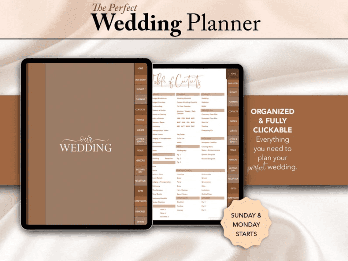 Digital Wedding Planner