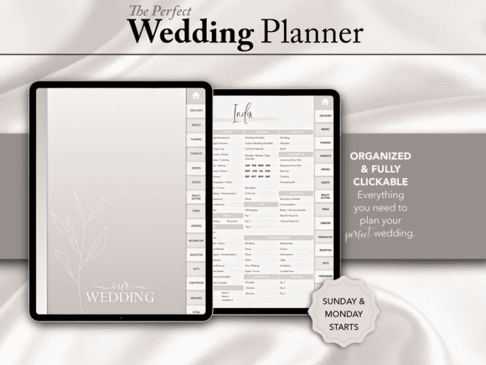 Digital Wedding Planner