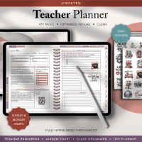 Teacher Planner - UNDATED